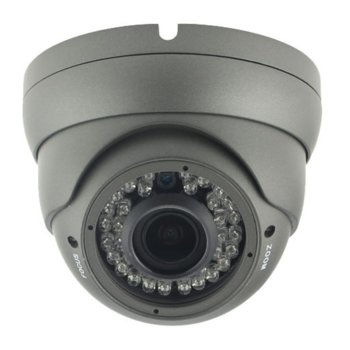 Analog Metal Dome Camera Longse Black LIRDCSM