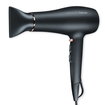 Сешоар Beurer HC 50 Hair dryer, 2200W, 5 скорости,тройна йонизираща система, студен въздух, защита от прегряване, черен | JAR Computers Beurer HC 50 2200W 59114_BEU