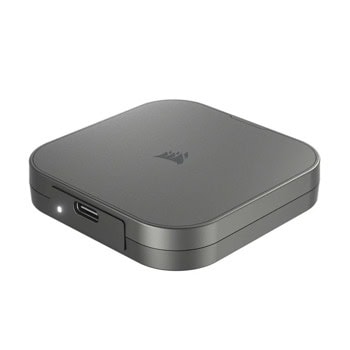 Памет SSD 2TB, Corsair EX400U, USB 4.0 Type-C, външна, скорост на четене до 4000MB/s, скорост на запис до 3600MB/s | JAR Computers Corsair 2TB EX400U CSSD-EX400U2TB