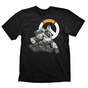 Тениска Gaya Entertainment Overwatch Winston, размер M, черна | JAR Computers Gaya Entertainment Overwatch Winston M
