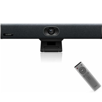 Видеоконферентна система Yealink UVC34, 8Mpx камера, 4K/UHD@30fps, 8 MEMS микрофона, 5W високоговорител, Wi-Fi, Bluetooth, USB | JAR Computers Yealink UVC34 1206611