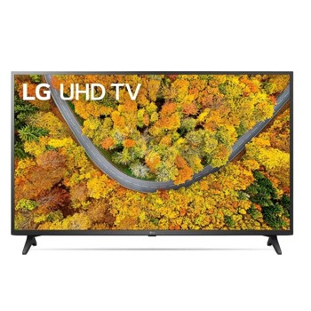 Телевизор LG 50UP75003LF, 50" (127 cm) 4K/UHD LED Smart TV, HDR, DVB-T2/C/S2, LAN, Wi-Fi, Bluetooth, 2x HDMI, 1x USB | JAR Computers LG 50UP75003LF