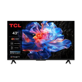 Телевизор TCL 43P6K, 43" (109.22cm) 4K/UHD DLED Smart TV, HDR10, DVB-T2/C2/S2, Wi-Fi, Bluetooth, 3x HDMI, 1x USB | JAR Computers TCL 43P6K