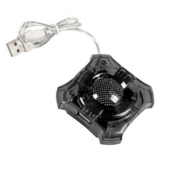 USB Хъб Esperanza EA150K, 4 порта, от USB Type-A към 4x USB 2.0 Type-A, черен | JAR Computers USB Хъб Esperanza EA150K