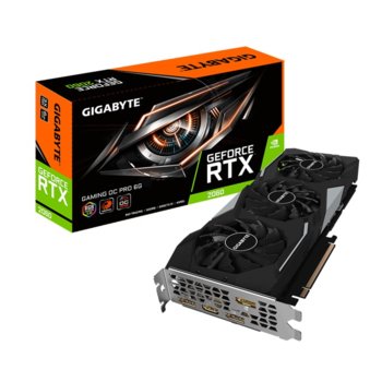 Видео карта Nvidia GeForce RTX 2060, 6GB, Gigabyte Gaming OC Pro, PCI-E, GDDR6, 192 bit, DisplayPort, HDMI | JAR Computers Gigabyte GeForce RTX 2060 6GB Gaming OC Pro