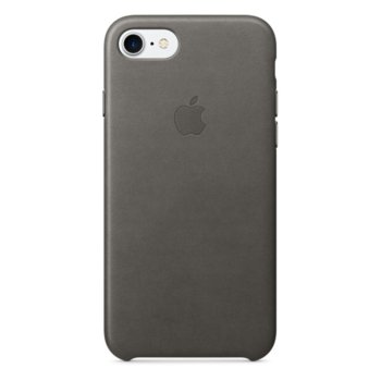 Apple iPhone 7 Leather Case - Storm Gray