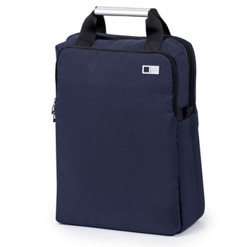 Раница за лаптоп Lexon Airline 15 за лаптоп до 15"(38.1 cm), алуминиеви дръжки, 2 отделения, подсилен гръб, тъмно синя | JAR Computers Lexon Airline 15 IT7771