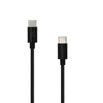 Кабел SBOX TYPEC-1-B, от USB C(м) към USB C(м), 1m, 60W, черен | JAR Computers кабел sbox typec-1-b