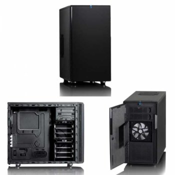 ATX, Fractal Design Define Mini, USB3.0, черна, без захранване | JAR Computers Fractal Design DEFINE Mini BLACK