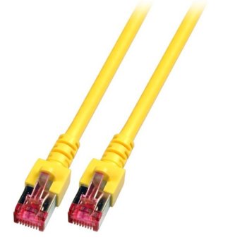 Пач кабел EFB-Elektonik, SFTP, Cat.6, 1.5m, жълт | JAR Computers EFB-Elektonik Cat.6 SFTP 1.5m yellow K5511DG.1.5