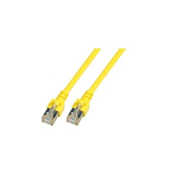 Пач кабел FTP EFB Elektronik, 2m, Cat 5E, жълт | JAR Computers EFB Elektronik RJ45 F/UTP Cat.5e 2m yellow K5463.2