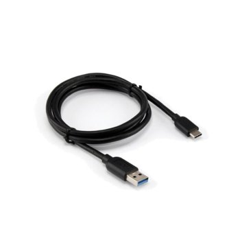 Кабел Sbox CTYPE-1, от USB A(м) към USB C(м), 1m, черен | JAR Computers от USB A(м) към USB C(м) SBOX CTYPE-1