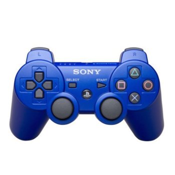 Dualshock 3, за PS3, син (Metallic Blue) | JAR Computers SONY DUALSHOCK 3 - Metallic Blue