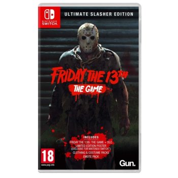 Игра за конзола Friday the 13th: The Game: Ultimate Slasher Edition, за Nintendo Switch | JAR Computers Friday the 13th: The Game Ultimate Slasher Switch
