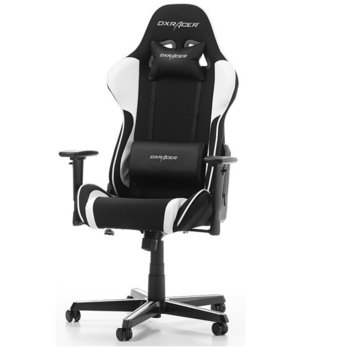 Геймърски стол DXRacer Formula OH/FH11/NW, черен/бял | JAR Computers DXRacer FORMULA OH/FH11/NW