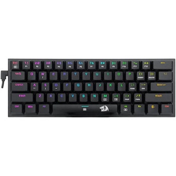 Клавиатура Redragon Anivia, механична, гейминг, Redragon Red суичове, RGB подсветка, черна, USB | JAR Computers Redragon Anivia K614-RGB_RD