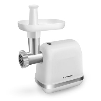 Месомелачка Rohnson R-5409, 1 кг/мин, ножчета от неръждаема стомана, 1300W, бяла | JAR Computers месомелачка rohnson r 5409 1300w