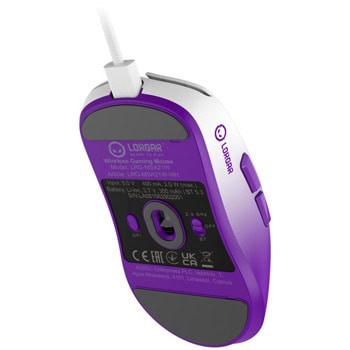 мишка lorgar advanced msa21w white