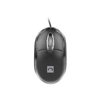 Мишка Natec Vireo 2, оптична (1000 dpi), USB, черна | JAR Computers Natec Vireo 2 NMY-1983