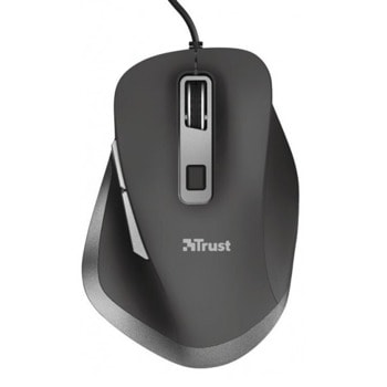 Мишка Trust Fyda, безжична, оптична (5000 dpi), USB, черна | JAR Computers Trust Fyda 23808