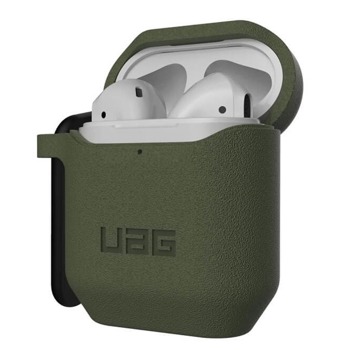 Защитен калъф Urban Armor Standard Issue Silicone Case за Apple Airpods / Apple Airpods 2, тъмнозелен | JAR Computers Urban Armor Gear Standard Issue Silicone Case 001