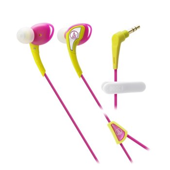 Audio-Technica ATH-SPORT2 Yellow Pink