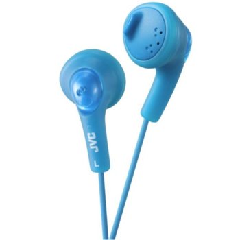 JVC HAF160 Gumy Bass Boost Stereo Headphones blue