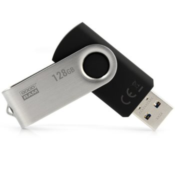 Памет 128GB USB Flash Drive, Goodram UTS3, USB 3.1, черна | JAR Computers Goodram 128GB UTS2 USB 3.0 UTS3-1280K0R11