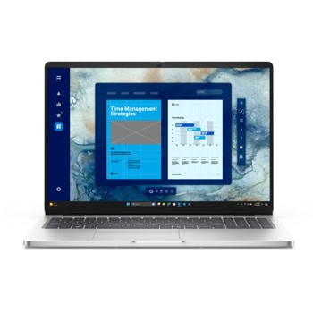Лаптоп Dell Pro 16 PC16250(BTO105_PC16250_EMEA)(сребрист), дванадесетядрен Intel Core Ultra 5 235U 1.6/4.9GHz, 16"(40.64cm) WUXGA IPS Anti-Glare Display, 16GB DDR5, 512GB SSD, 1x Thunderbolt 4, Windows 11 Pro | JAR Computers Dell Pro 16 PC16250 BTO105_PC16250_EMEA