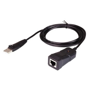 Мрежови адаптер ATEN UC232B, от USB 2.0 Type A(м) към RJ-45(ж), черен | JAR Computers ATEN UC232B