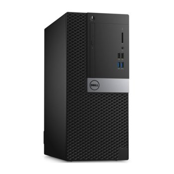 Настолен компютър Dell OptiPlex 3050MT (S015O3050MTUCEE_UBU-14), четириядрен Kaby Lake Intel Core i5-7500 3.4/3.8 GHz, 4GB DDR4, 500GB HDD, 4x USB 3.1, клавиатурa и мишка, Linux | JAR Computers Dell OptiPlex 3050MT S015O3050MTUCEE_UBU-14