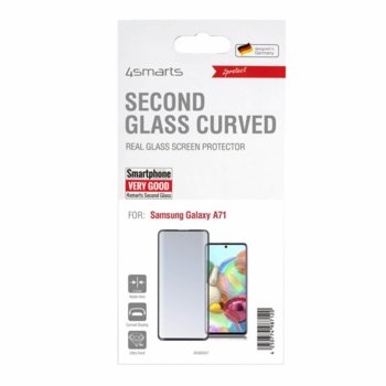 4smarts Glass Curved Frame за Galaxy A71 4S493427