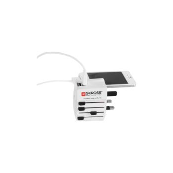 Skross 220V World MUV USB -2x USB