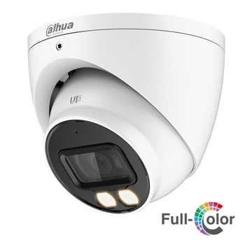 Аналогова камера Dahua HAC-HDW1239T-A-LED-0280B-S2, куполна камера, 2MPix(1920x1080@25fps), 3.6mm обектив, IR осветеност (до 40 m), външна IP67 | JAR Computers Dahua HAC-HDW1239T-A-LED-0280B-S2