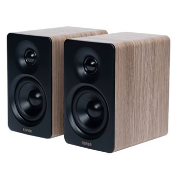 Тонколони Edifier M60C Classic Oak, 2.0, 66W RMS (2x18W + 2x15W), Bluetooth, USB-C, Jack 3.5mm, кафяви | JAR Computers Edifier M60C Classic Oak
