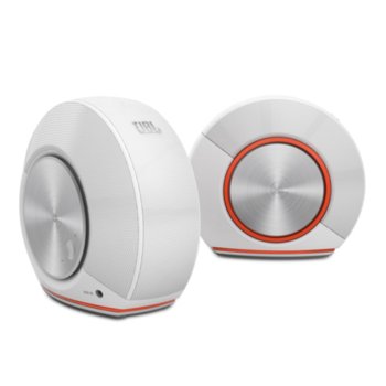 Тонколона JBL Pebbles, 2.0, 5W RMS, 3.5mm jack/USB, бял, преносима | JAR Computers JBL Pebbles White Speakers