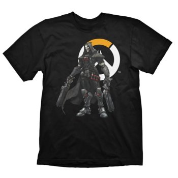 Тениска Gaya Entertainment Overwatch Reaper logo, размер XL, черна | JAR Computers Gaya Entertainment Overwatch Reaper XL
