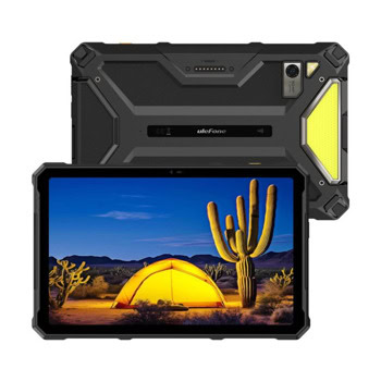 Таблет Ulefone Armor Pad 4 Ultra (черен), 5G, 10.36" (26.31cm) 1200x2000 IPS дисплей, осемядрен MediaTek Dimensity 6300 2.4 GHz, 8GB RAM, 256GB Flash памет (+microSD слот), 50 & 32 Mpix камери, Android, 834.5g | JAR Computers Таблет Ulefone Armor Pad 4 Ultra 5G