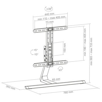 Hagor HA Table Stand L 8701