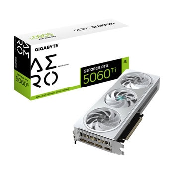 Видео карта Nvidia GF RTX 5060 Ti, 8GB, Gigabyte AERO, OC, PCI-E 5.0, GDDR7, 128-bit, DisplayPort, HDMI | JAR Computers видео карта gigabyte rtx 5060 ti aero oc 8gb