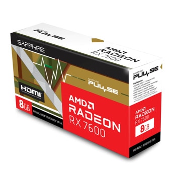 Sapphire Pulse AMD Radeon RX 7600 8G