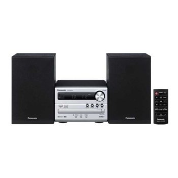 Аудио система Panasonic SC-PM250EC-S, 2.1 RMS(10W + 10W), USB, Bluetooth, CD, MP3, сребриста image