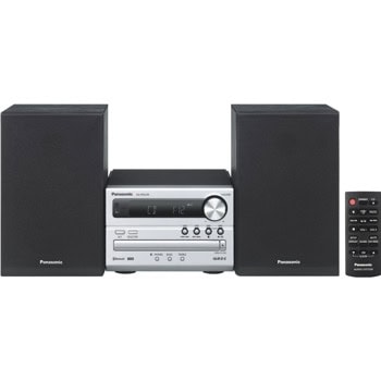 Аудио система Panasonic SC-PM250EC-S, 2.1 RMS(10W + 10W), USB, Bluetooth, CD, MP3, сребриста | JAR Computers Panasonic SC-PM250EC-S