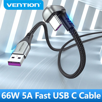 кабел vention usb a м to usb c м 0.5m