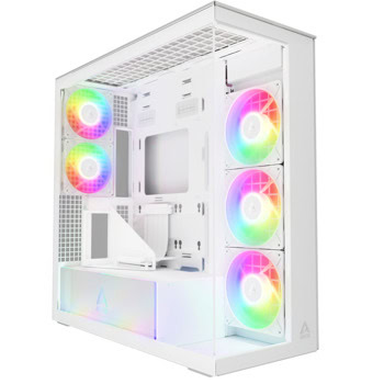 Кутия Arctic Xtender VG - White Mid-Tower, E-ATX/ATX/mATX/Mini-ITX, 2x USB 3.2 Gen 1, с прозорец, бяла, без захранване | JAR Computers Arctic Xtender VG - White Mid-Tower ACPCC00017A