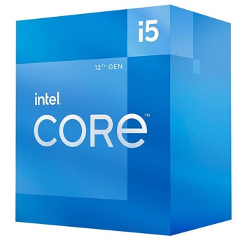Процесор Intel Core i5-12400, шестядрен (2.5/4.4 GHz, 18MB Cache, 0.3/1.45GHz GPU, LGA1700) BOX | JAR Computers Intel Core i5-12400 BOX BX8071512400