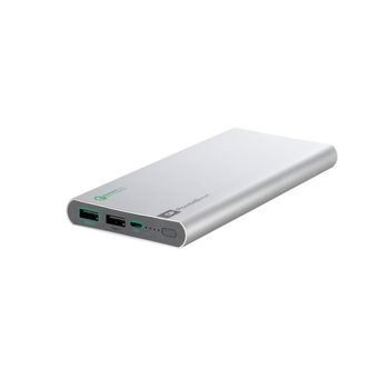 Външна батерия/power bank GP FP10MB, 2x USB порта за едновременно зареждане, 10 000mAh, сребриста | JAR Computers GP FP10MB Silver