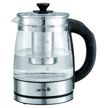 Електрическа кана Arielli AEK-1722, 1.7 л. вместимост, 2200W, инокс | JAR Computers Електрическа кана Arielli AEK-1722