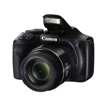 Canon Powershot SX540 HS Black + Canon DCC-850