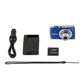 Canon PowerShot A2600 IS, син + case + SD